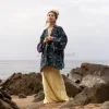 Mei - Velvet Whispers - Short Velvet Kimono - Luxurious Handmade Gift for Boho Lovers