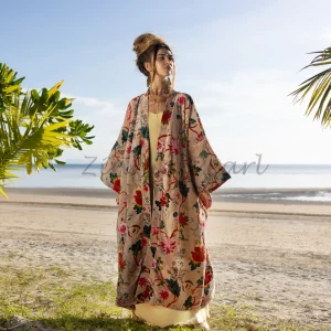 Mai Velvet Kimono: A Classic Elegant Piece for the Free-Spirited Soul – Handmade with Care for Every Body in Mind Perfect Year - Round Style