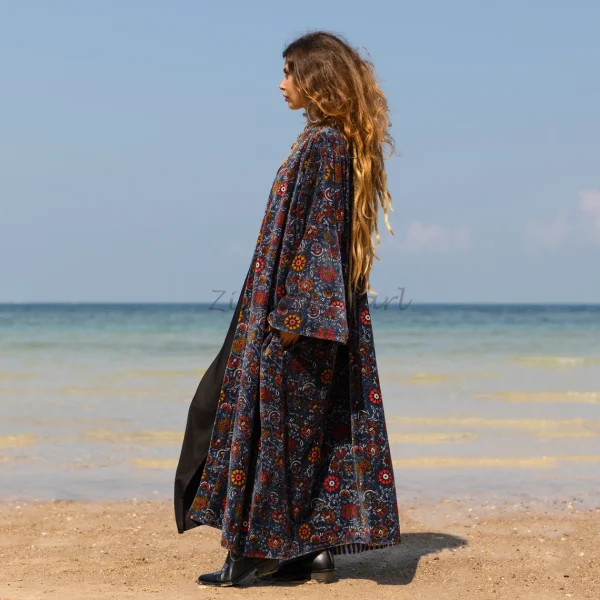 MAI Velvet Kimono: A Timeless Expression of Style – Handcrafted Luxury for the Free-Spirited Soul – The Boho Velvet Dream – Inclusive Sizing