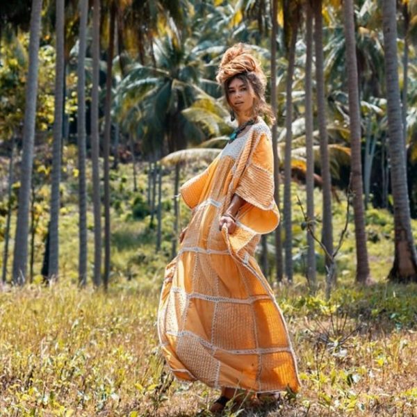 Get Ready to Slay in the Zora Crochet Boho Dress - Perfect for Your Next Beach Vacation or Resort Getaway. Flaunt Your Gorgeous Self! - Image 2