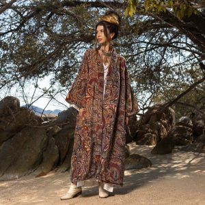 Mai Velvet Kimono: A Classic Elegant Piece for the Free-Spirited Soul – Handmade with Care for Every Body in Mind Perfect Year - Round Style