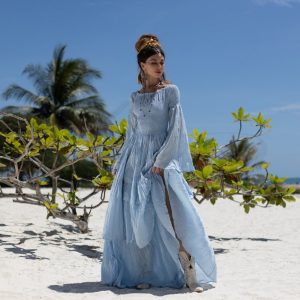 Radiate charm in Milla Wedding Dress - Artisan beauty for your day - Embrace a romantic journey under celestial skies - Inclusively Sized